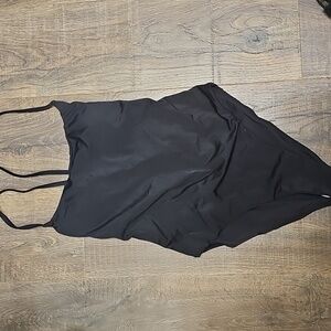 Andie Swim The Fiji One Piece Swimsuit Black size Medium NWOT
